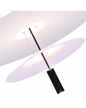 SL6101.413.01 Люстра подвесная ST-Luce Черный/Белый LED 1*15W 3000K Isola-foto4