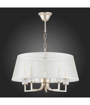 SLE107513-05 Люстра подвесная Золотистый/Шампань E14 5*40W MANILA-foto4