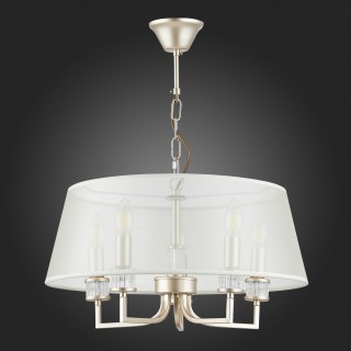 SLE107513-05 Люстра подвесная Золотистый/Шампань E14 5*40W MANILA-foto4