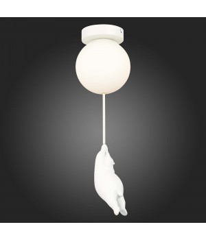 SLE115402-01 Светильник потолочный Белый/Белый G9 1*40W MODENA-foto4