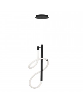 SL6102.403.16 Светильник подвесной ST-Luce Черный/Белый LED 1*16W 3000K SAGRATO-foto2