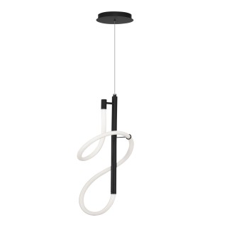 SL6102.403.16 Светильник подвесной ST-Luce Черный/Белый LED 1*16W 3000K SAGRATO-foto2