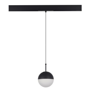 ST681.436.07 Магнитный трековый светильник Черный LED 1*7W 3000K Lm Ra90 120° IP20 D100xH- 48V SKYLINE 48-foto2