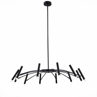 SL1214.402.12 Светильник потолочный ST-Luce Черный/Черный G9 12*5W 4000K SPIDEY-foto3