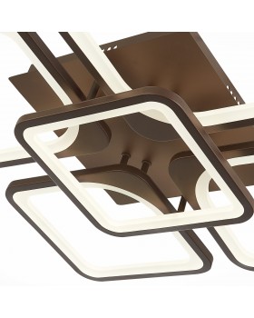 SLE500472-05 Светильник потолочный Кофейный/Белый LED 1*170W 3000-6000K VALIA-foto5