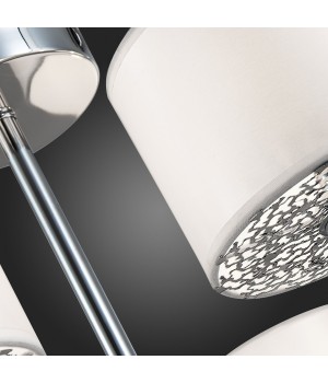 SLE105003-05 Люстра подвесная Хром/Белый E14 5*40W BELGE-foto9