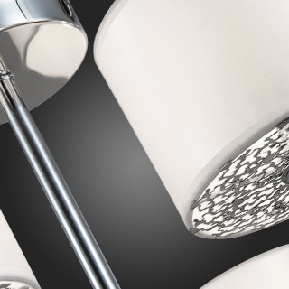 SLE105003-05 Люстра подвесная Хром/Белый E14 5*40W BELGE-foto9