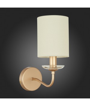 SLE108001-01 Бра Золотистый/Бежевый E14 1*40W RITA-foto6