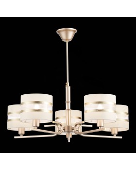 SLE300203-05 Светильник подвесной Шампань/Белый, Золотистый E14 5*40W ALMESE-foto4