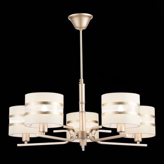 SLE300203-05 Светильник подвесной Шампань/Белый, Золотистый E14 5*40W ALMESE-foto4