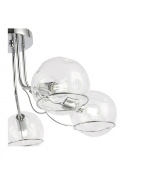 SLE102502-05 Люстра потолочная Хром/Прозрачный E14 5*40W BACA-foto3