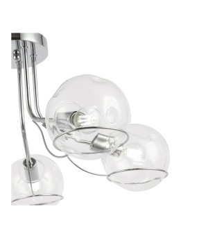 SLE102502-05 Люстра потолочная Хром/Прозрачный E14 5*40W BACA-foto3