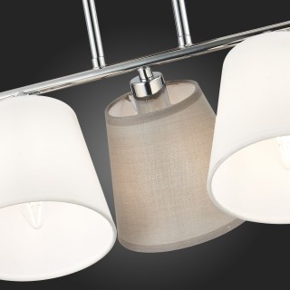 SLE300402-03 Люстра потолочная хром/белый, серый E14 3*40W PRATO-foto9