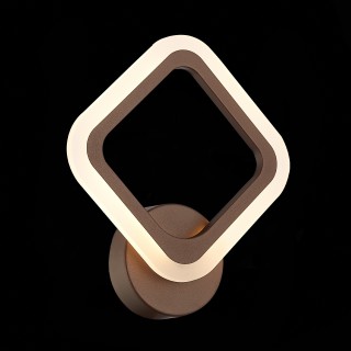 SLE500171-01 Бра Кофейный/Белый LED 1*16W 3000K/4000K/6000K SAMURO-foto4