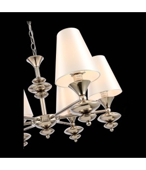 SL1137.103.06 Люстра подвесная Никель/Белый E14 6*40W RIONFO-foto5