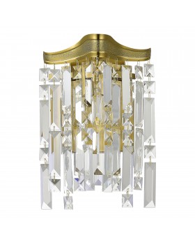 SL1659.301.01 Светильник настенный ST-Luce Латунь/Прозрачный E14 1*60W OFELIA-foto2