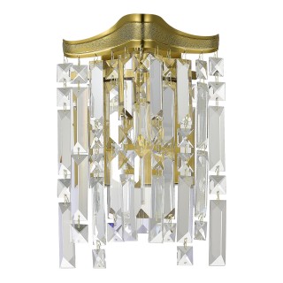 SL1659.301.01 Светильник настенный ST-Luce Латунь/Прозрачный E14 1*60W OFELIA-foto2