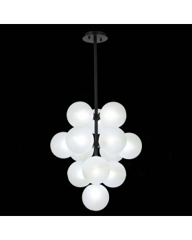 SL1184.413.13 Люстра подвесная ST-Luce Черный/Белый G9 13*5W TODO-foto4