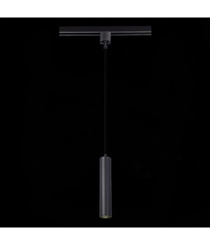 ST151.406.01 Светильник трековый Черный GU10 1*50W IP20 D54xH290 220V Без ламп Однофазная трековая система-foto3