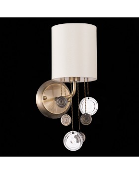 SLE107931-01 Бра Бронза/Бежевый E14 1*40W SEVILLA-foto4