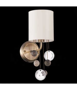 SLE107931-01 Бра Бронза/Бежевый E14 1*40W SEVILLA-foto4