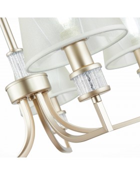 SLE107503-05 Люстра подвесная Золотистый/Шампань E14 5*40W MANILA-foto3