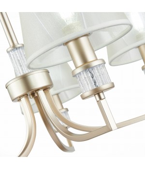 SLE107503-05 Люстра подвесная Золотистый/Шампань E14 5*40W MANILA-foto3