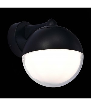 SL9000.401.01 Светильник уличный настенный ST-Luce Черный/Белый E27 1*40W OMBRA-foto4