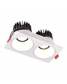 ST052.508.02 Встраиваемый корпус для светодиодного модуля серии ST850, ST851 ST-Luce Белый SHIFT-foto2