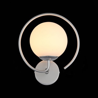 SL418.101.01 Бра Серебристый/Белый E27 1*60W GALIO-foto5