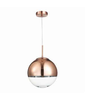 SLE114623-01 Люстра подвесная Медный/Медный, Прозрачный E27 1*60W Boffi-foto2
