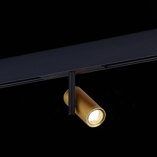 ST808.246.08 Магнитный трековый светильник Золотистый LED 1*8W 4000K 650Lm Ra>90 36° IP20 D42xH135 48VV SKYLINE 48-foto4
