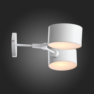 SLE183501-02 Светильник настенный Белый/Белый E14 2*60W GIMENTO-foto9