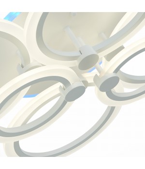 SLE500552-06RGB Светильник потолочный Белый/Белый LED 1*132W RGB 8W 3000-6000K CERINA-foto6