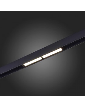 ST804.446.12 Магнитный трековый светильник Черный LED 1*12W 4000K 750Lm Ra>90 120° IP20 L220xW22xH46 48VV SKYLINE 48-foto5