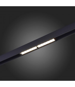 ST804.446.12 Магнитный трековый светильник Черный LED 1*12W 4000K 750Lm Ra>90 120° IP20 L220xW22xH46 48VV SKYLINE 48-foto5