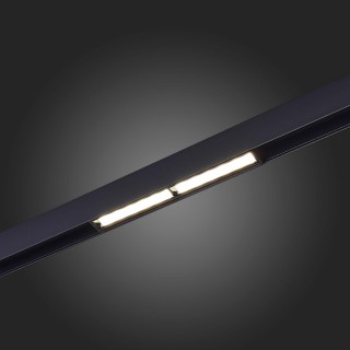 ST804.446.12 Магнитный трековый светильник Черный LED 1*12W 4000K 750Lm Ra>90 120° IP20 L220xW22xH46 48VV SKYLINE 48-foto5