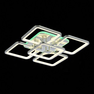 SLE500412-05RGB Светильник потолочный Хром/Белый LED 1*170W RGB 10W 3000-6000K VALIA-foto6