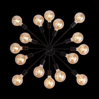 SL419.402.16 Люстра потолочная Черный E27 16*60W ANO-foto4