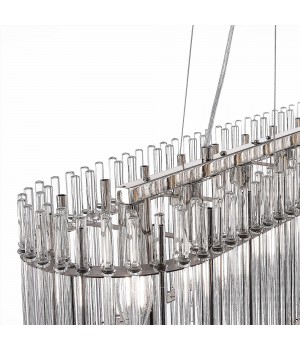 SL1656.113.08 Люстра подвесная ST-Luce Никель/Прозрачный E14 8*40W EPICA-foto4