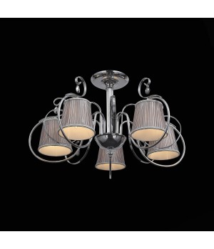 SL177.102.05 Люстра потолочная Хром/Серебристый E14 5*40W AZZURRO-foto8