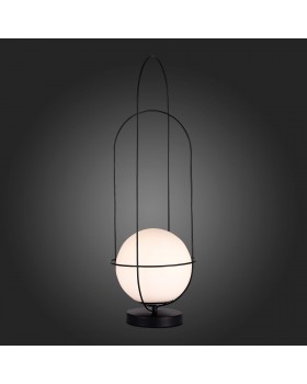 SL1189.404.01 Настольная лампа ST-Luce Черный/Опал E27 1*60W BEATA-foto4