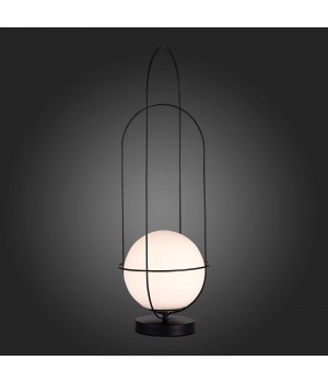 SL1189.404.01 Настольная лампа ST-Luce Черный/Опал E27 1*60W BEATA-foto4