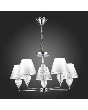 SLE107413-05 Люстра подвесная Хром/Серебристый E14 5*60W DALIDA-foto5