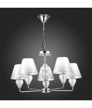SLE107413-05 Люстра подвесная Хром/Серебристый E14 5*60W DALIDA-foto5