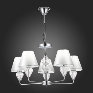 SLE107413-05 Люстра подвесная Хром/Серебристый E14 5*60W DALIDA-foto5