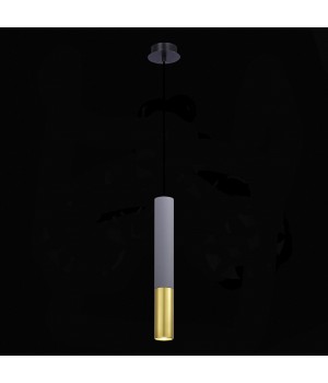 ST154.713.01 Светильник подвесной Серый GU10 1*5W IP20 D55xH510 180-240V Без ламп Подвесные светильники-foto4