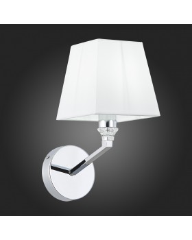 SLE107601-01 Светильник настенный Хром/Белый E14 1*40W GRINDA-foto5