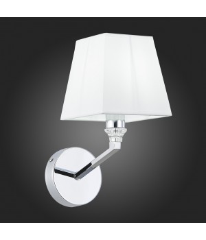 SLE107601-01 Светильник настенный Хром/Белый E14 1*40W GRINDA-foto5