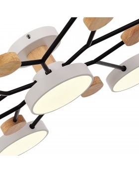 SLE6006-502-07 Светильник потолочный Белый/Белый LED 7*12W 3000K/4500K/6000K FAEMA-foto5